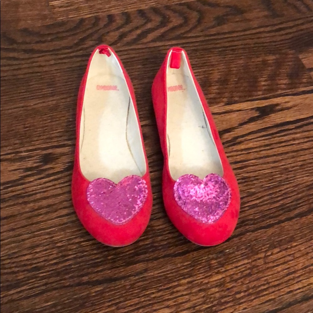 Darling flat shoes with a hint of glitter